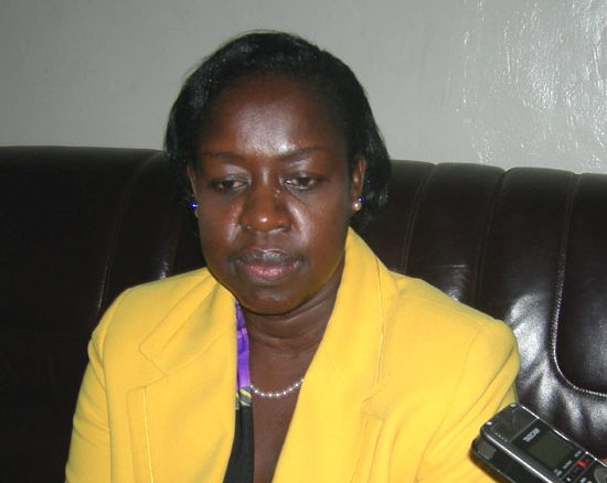 Hon. Nunu Jemma Kumba speaking to the media in Juba [©Gurtong/ Misuk Moses]